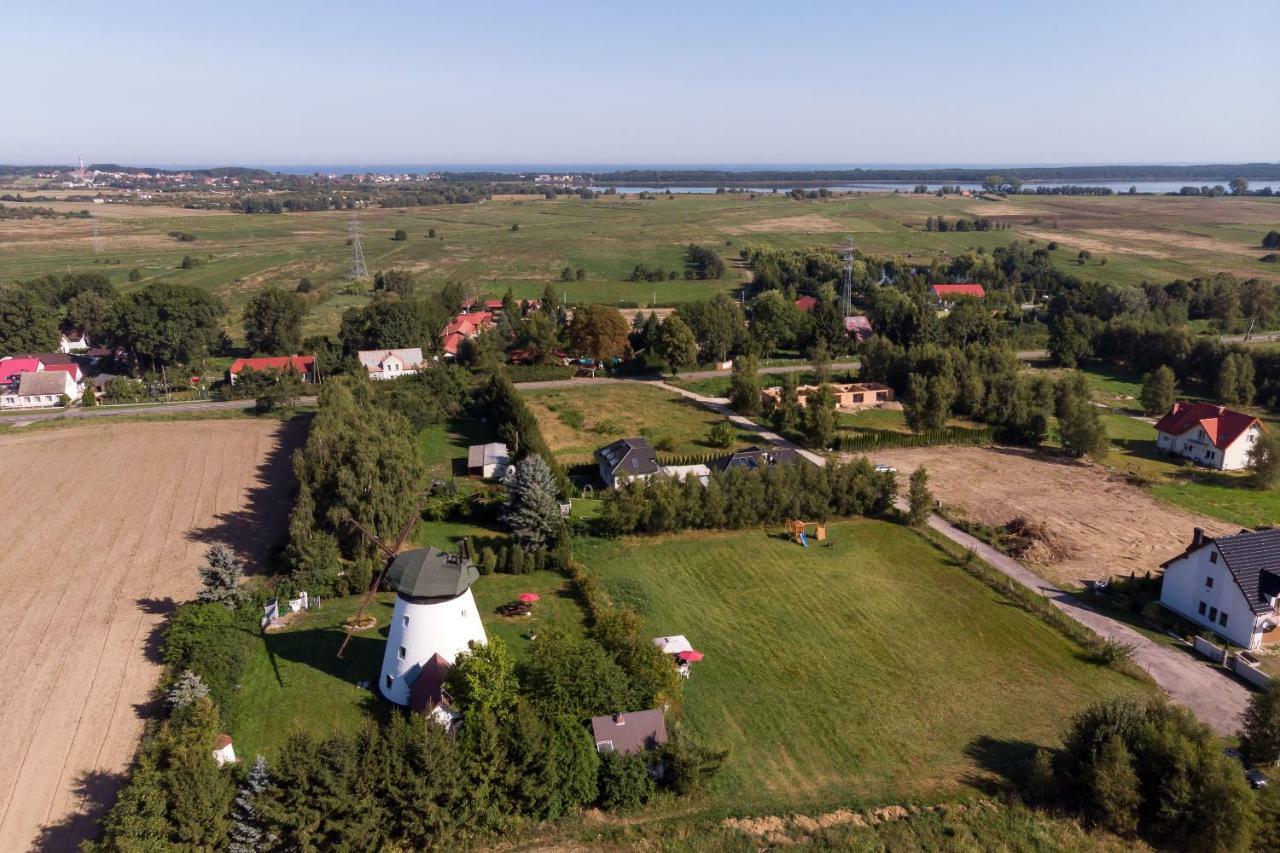 Windmill Vacation Home In Ledzin Near Baltic Sea Niechorze Exteriör bild