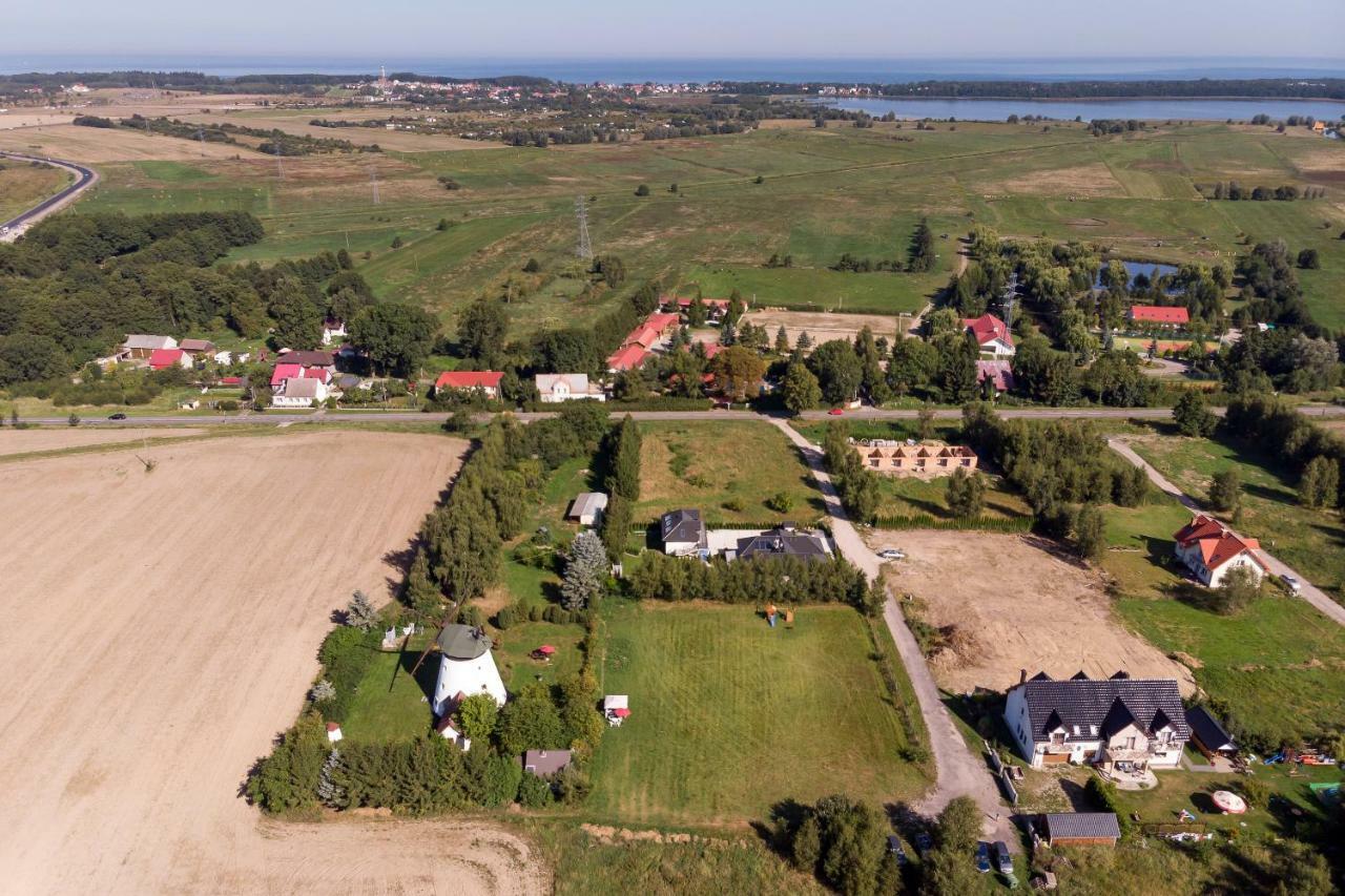 Windmill Vacation Home In Ledzin Near Baltic Sea Niechorze Exteriör bild