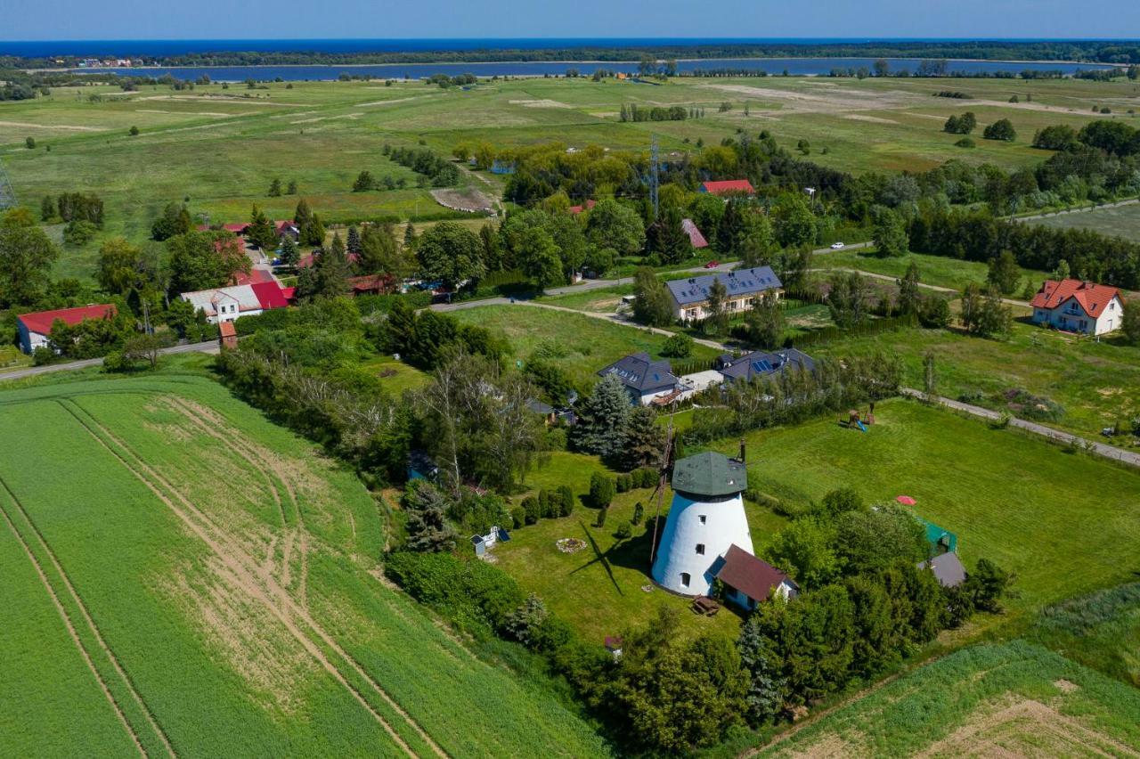 Windmill Vacation Home In Ledzin Near Baltic Sea Niechorze Exteriör bild